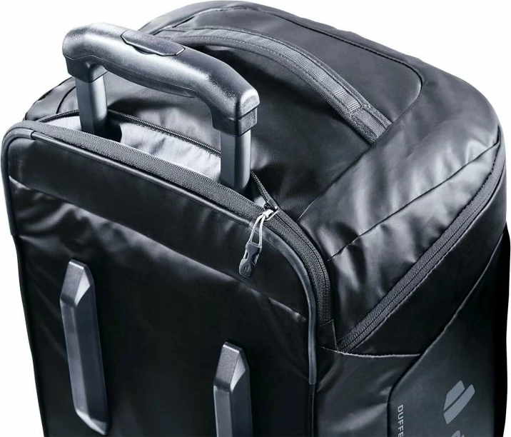 Çantë udhëtimi Deuter Duffel Pro Movo 60, e zezë