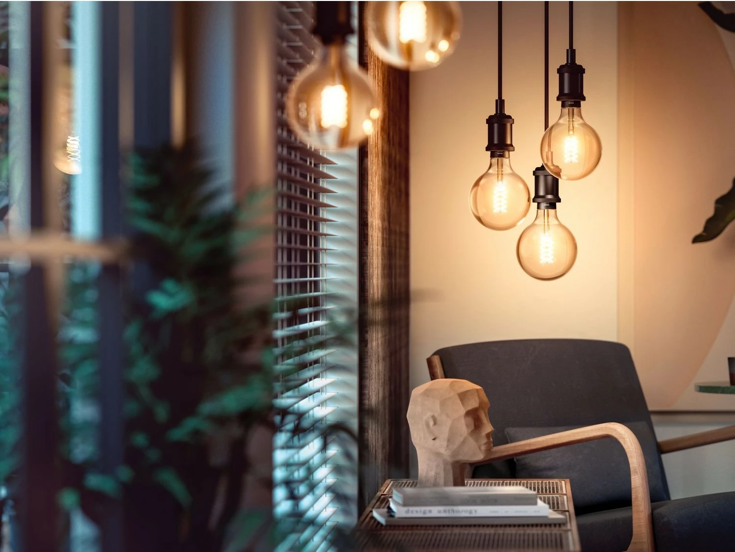 Llambë smart Philips Hue G93 E27 Filament, Bluetooth/Zigbee, LED, Transparent
