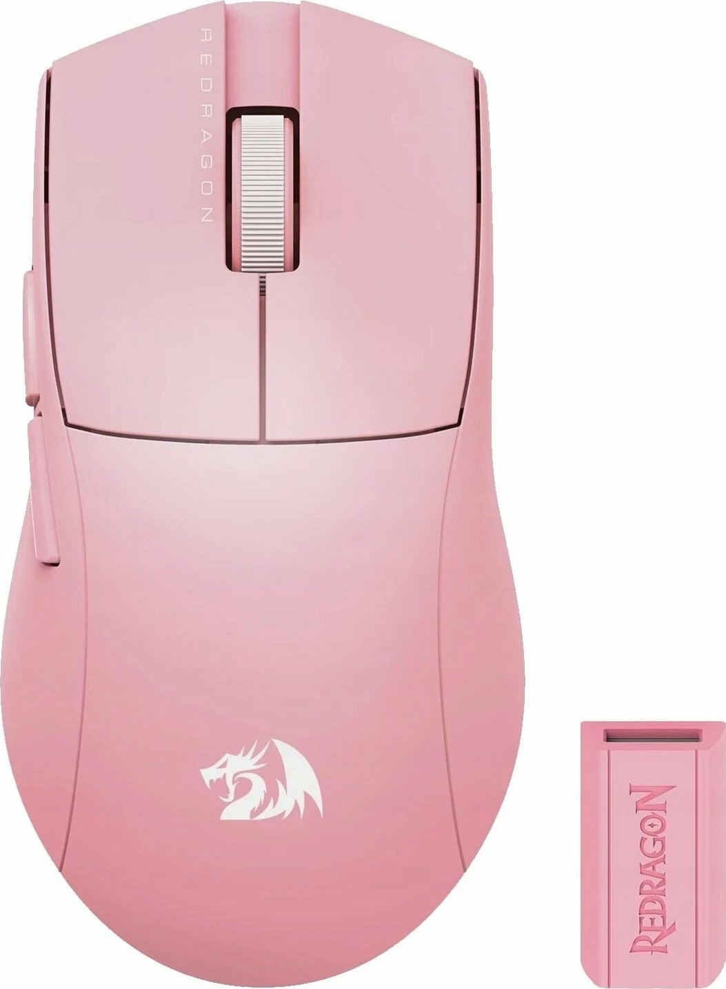Maus gaming Redragon M916P-PRO-4K K1NG 26000 DPI 4000 Hz PAW3395, rozë