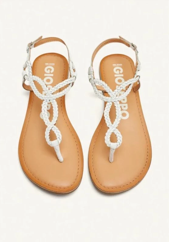 Këpucë femrash Gioseppo, të bardha