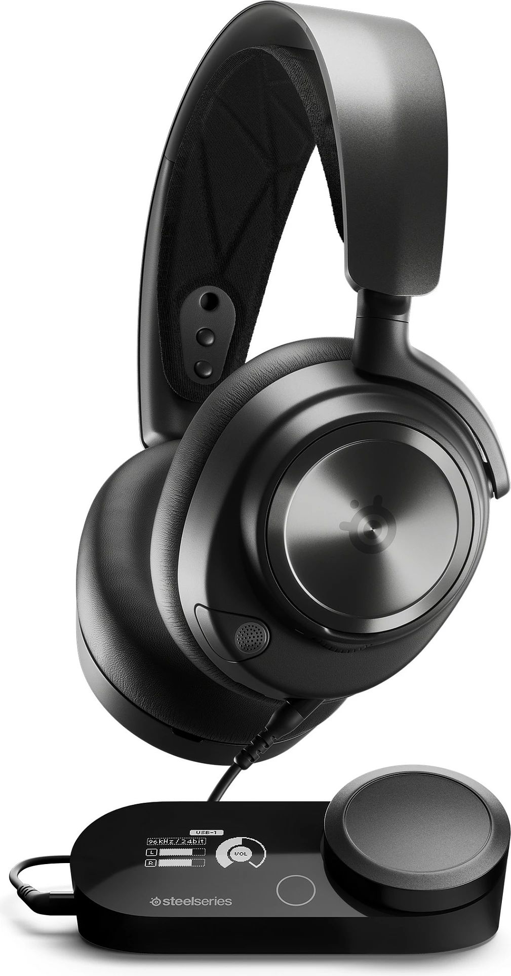 Kufje SteelSeries Arctis Nova Pro Wireless, wireless, e zezë
