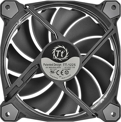 Ventilator për kasë Thermaltake Riing 14 RGB CL-F051-PL14SW-A, 140mm, 500-1400RPM, i zi