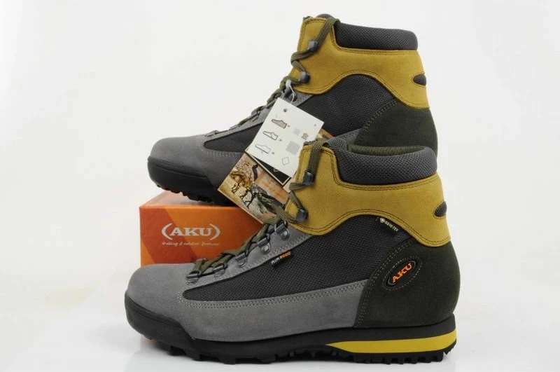 Çizme të shkurtra meshkuj Aku, gri-verdhë