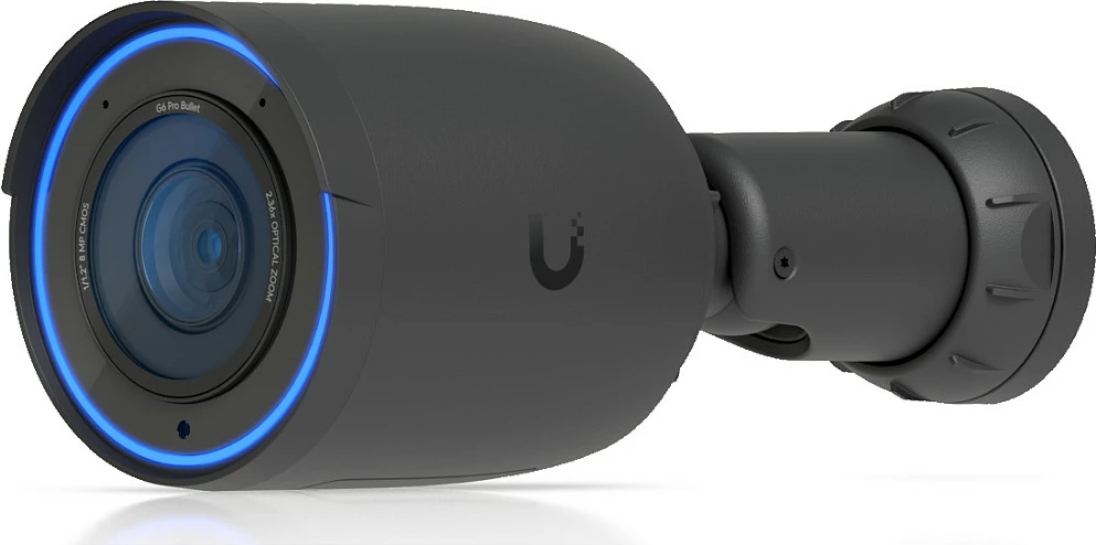 Kamerë sigurie IP Ubiquiti G6 Pro Bullet, 4K PoE+, wired, IR natën, zoom optik 2.36x, e zezë