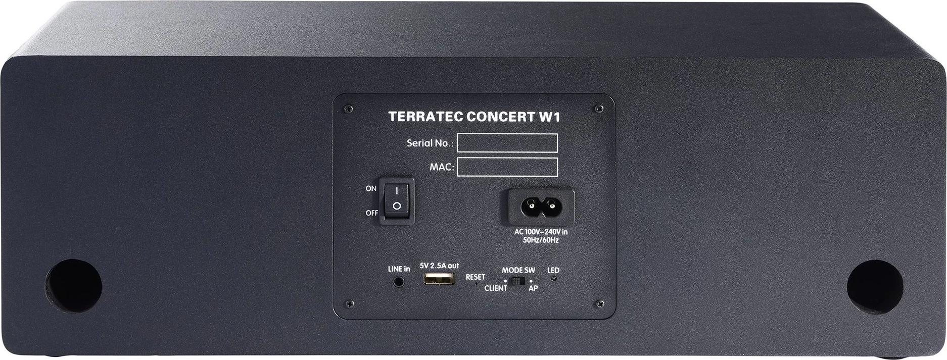 Boks portabil TerraTec Concert W1, 20W, 2.0 kanale, wireless, i zi