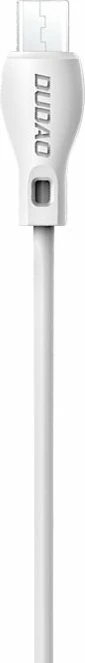 Kabllo micro USB Dudao L4M, 1m, 2.4A, e bardhë