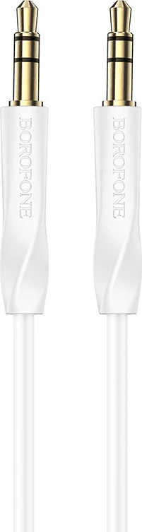 Kabllo AUX Borofone BL16 3.5 mm, 1 m, e bardhë