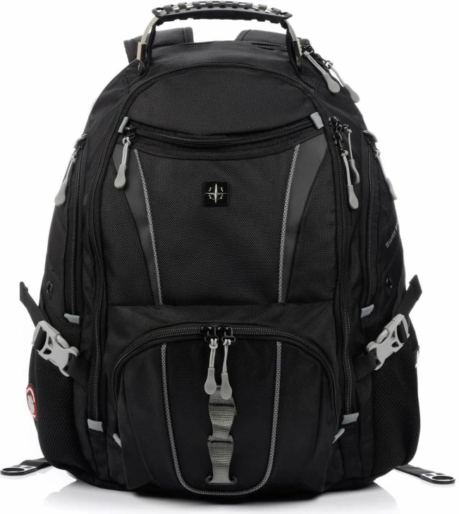 Çantë shpine Swissbags, unisex, e zezë