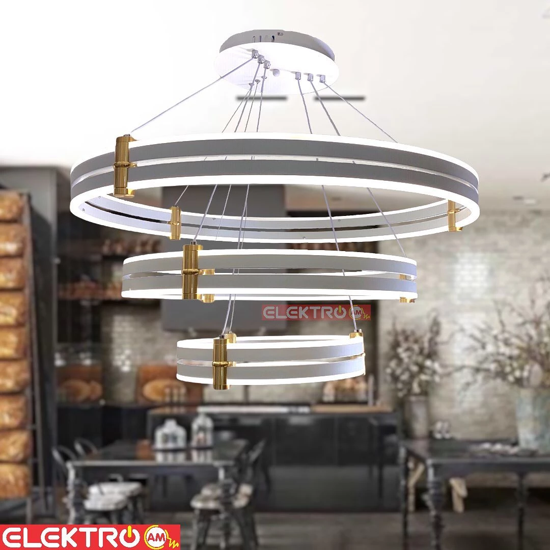 Abazhur LED i varur 1760-3 WH