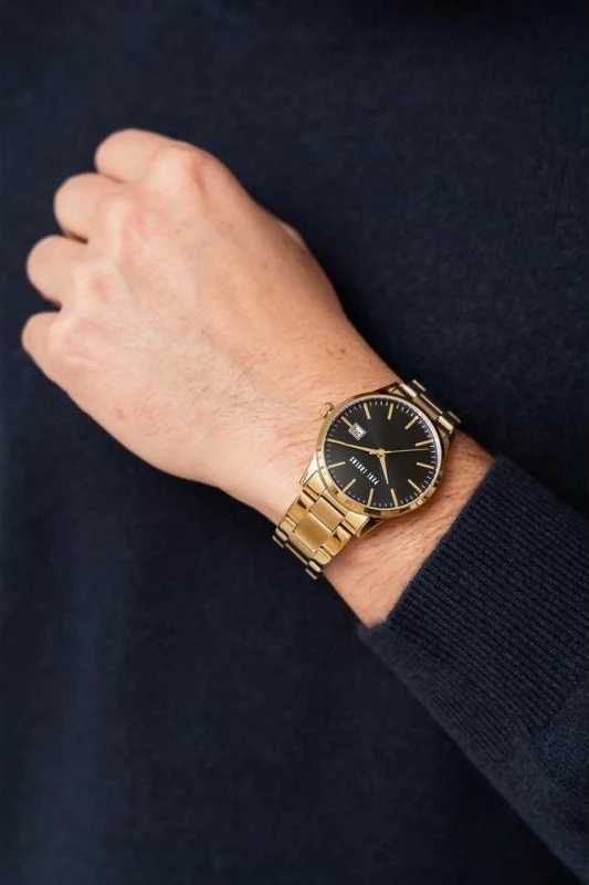 Orë dore për meshkuj Paul Lorens, e zezë