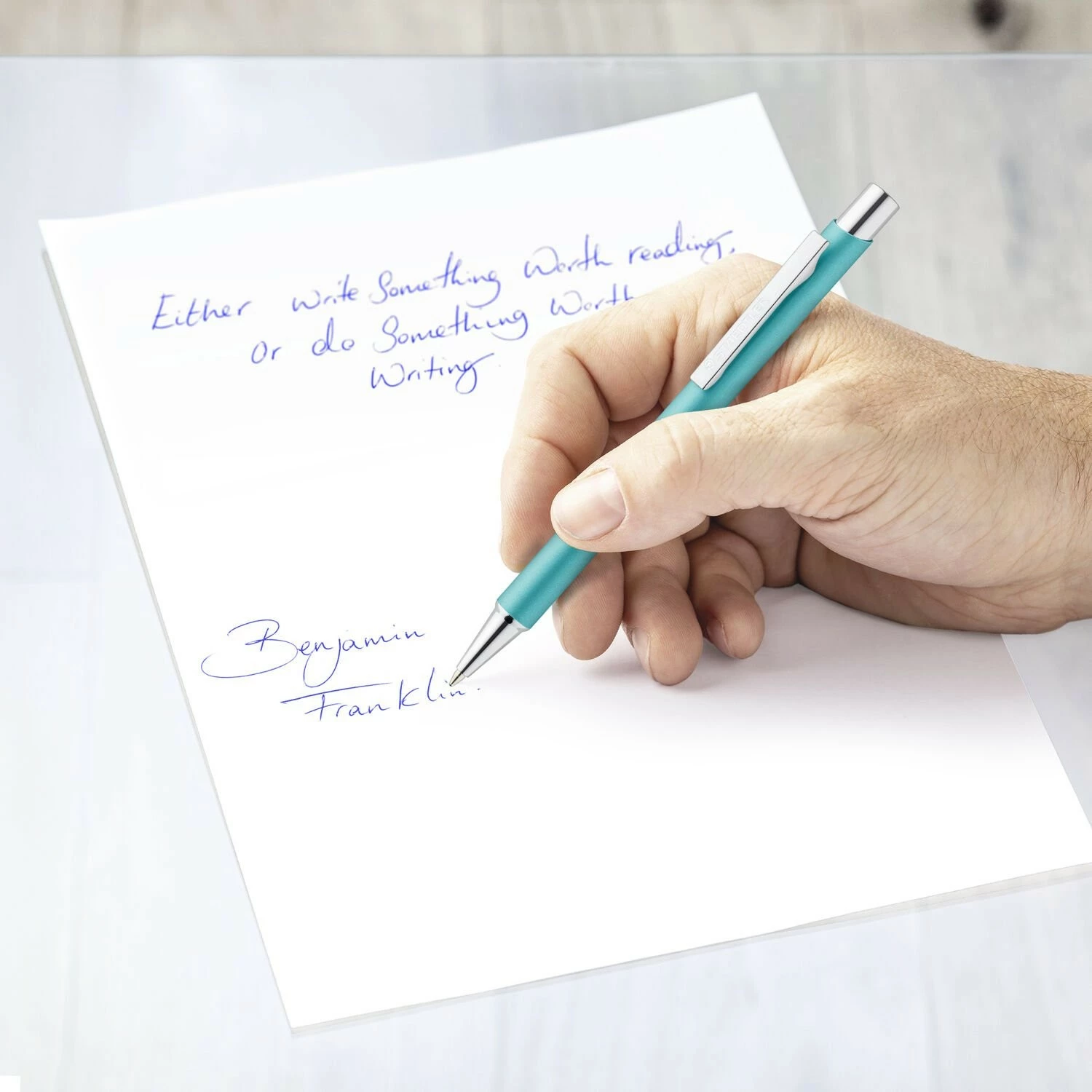Stilograf STAEDTLER elance 421 45, bojë e kaltër, 1 copë