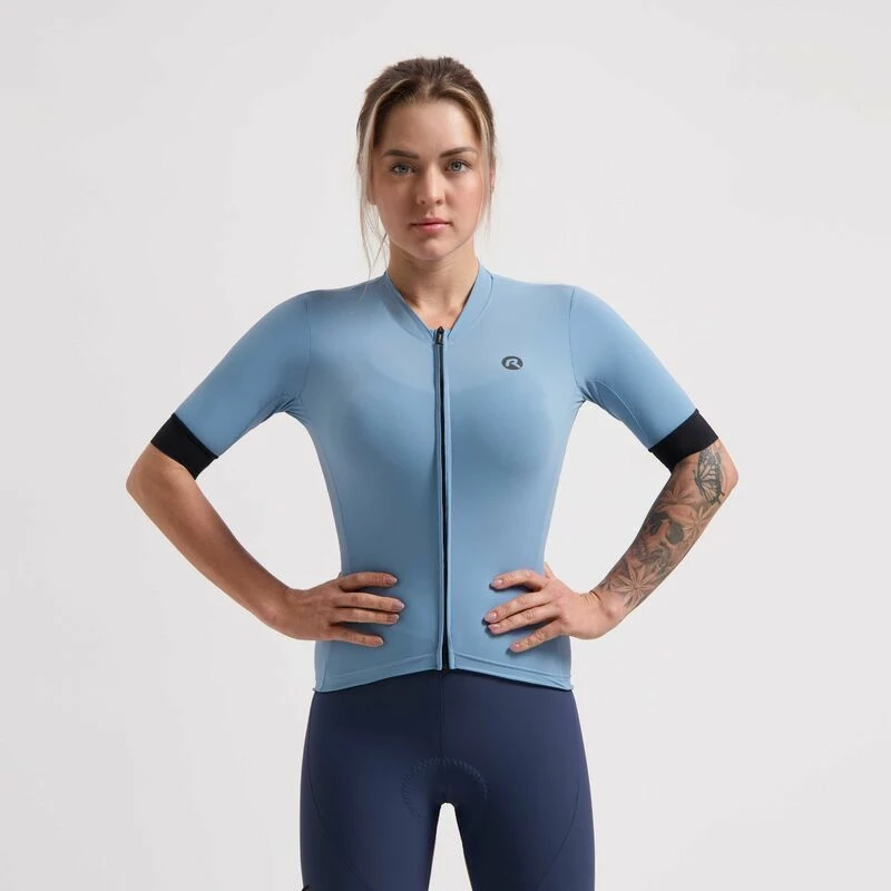 Maicë sportive femra Rogelli, e kaltër