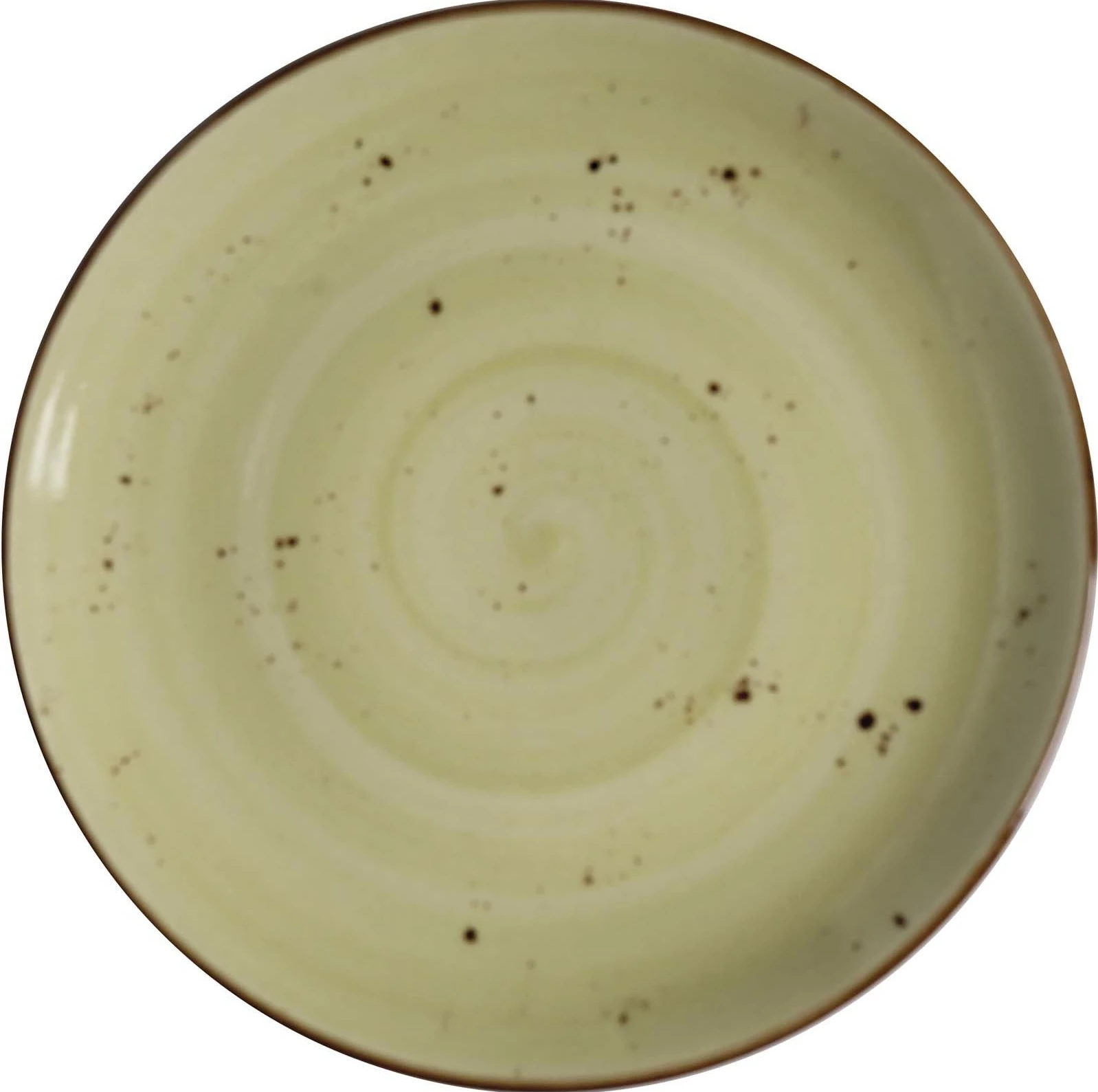 Pjatë e sheshtë Fine Dine Olive Ø260 mm, e gjelbër, set 6 copë