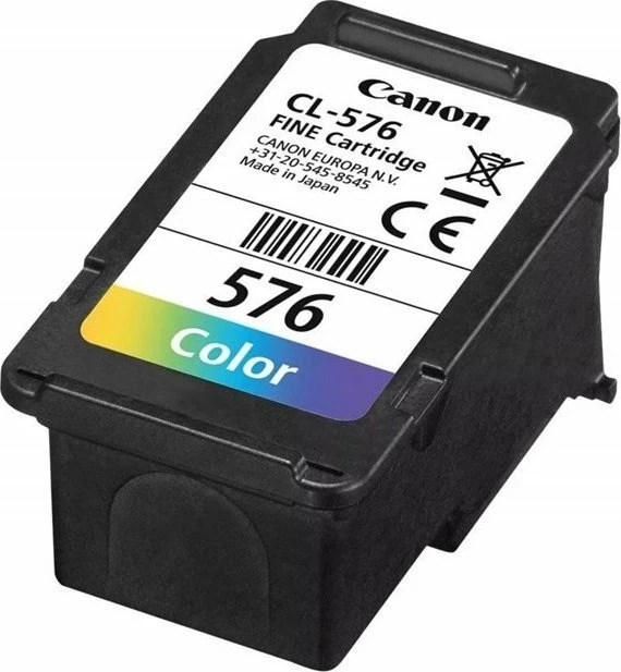 Kartrixh boje Canon CL-576, 100 faqe, CMY