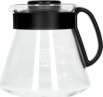 Karafë kafeje Hario Range Server XVD-60B 600 ml, transparente