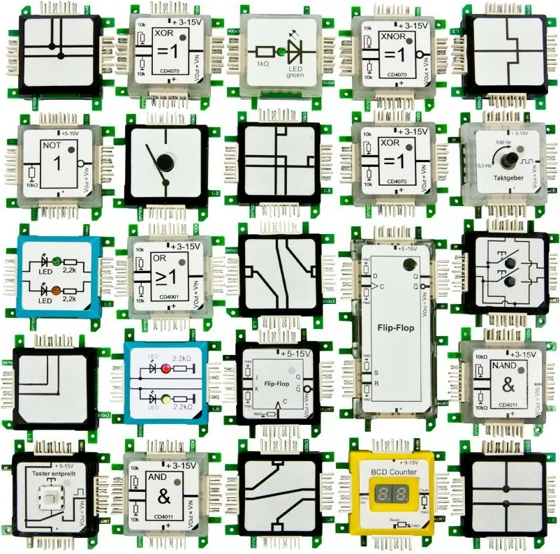 Set logjik BrickRknowledge ALLNET, edukativ, module logjike
