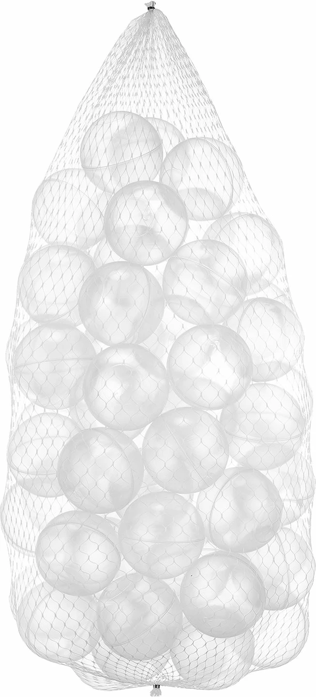 Toptha transparente për pishinë me toptha, Evila Originals, Bubble Pops 50 copë