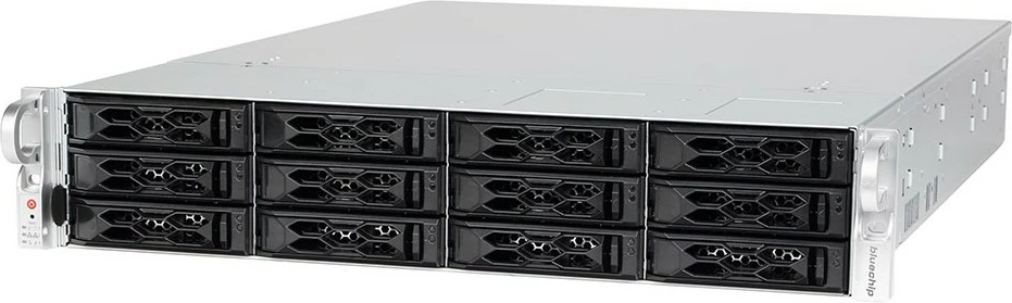 Server rack bluechip SERVERline R52314s, 2x AMD EPYC 7313, 64GB RAM, 2x480GB SSD, Avago 9560-8i, TPM-Modul