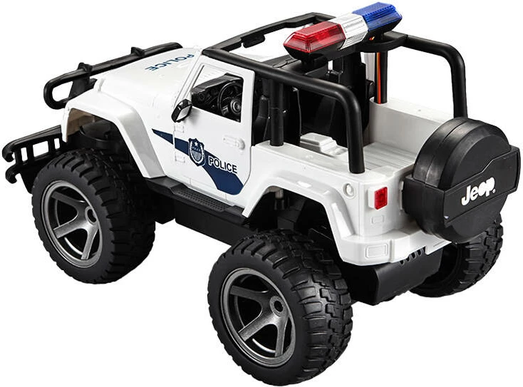 Makine policie me telekomandë Double Eagle Jeep E550-003, 1:12, Bardhë