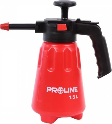 Spërkatës presioni PROLINE 07901 1.5L 2.5 bar, kuqe/zi