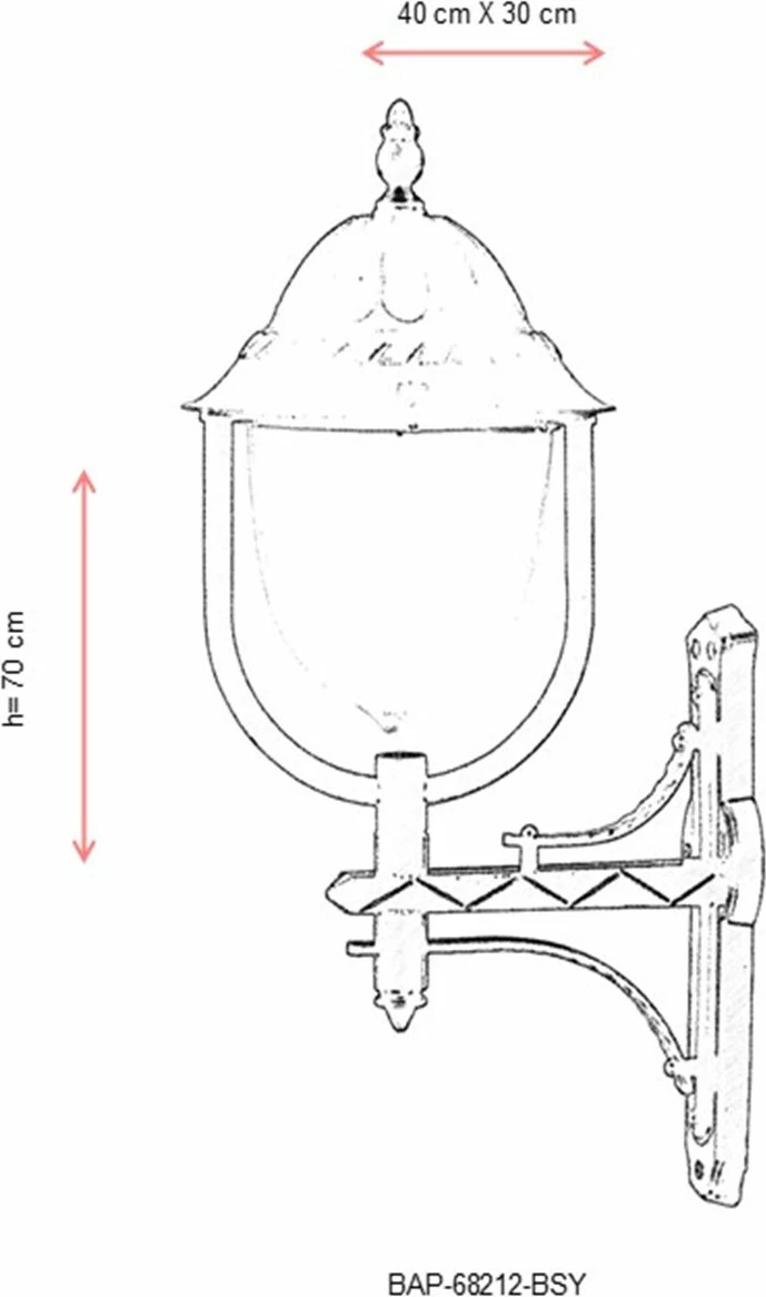 Llambë muri për jashtë, Opviq, BAP-68212-BSY