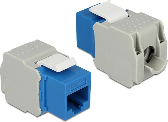 Modul Keystone DeLOCK 86343, RJ-45 femër në LSA, blu