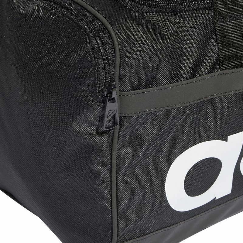 Cantë sportive adidas Linear Duffel M, e zezë [Ngjyra: E zezë]