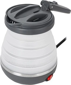 Çajnik Elektrik Adler AD 1279, 0.6 L, 750 W, i Zi dhe i Bardhë