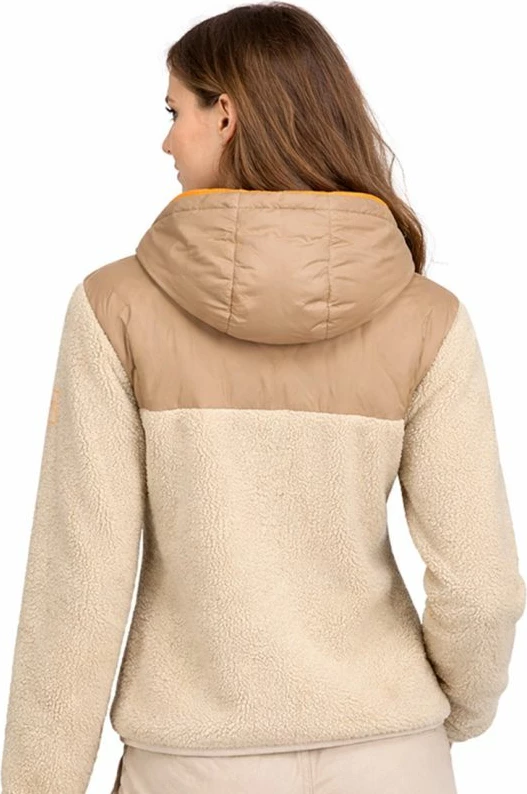 Fleece për femra Geographical Norway Techic Fz, bezhë