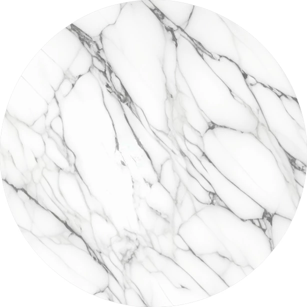 Sipërfaqe tavoline Kailo pamje mermeri D60cm