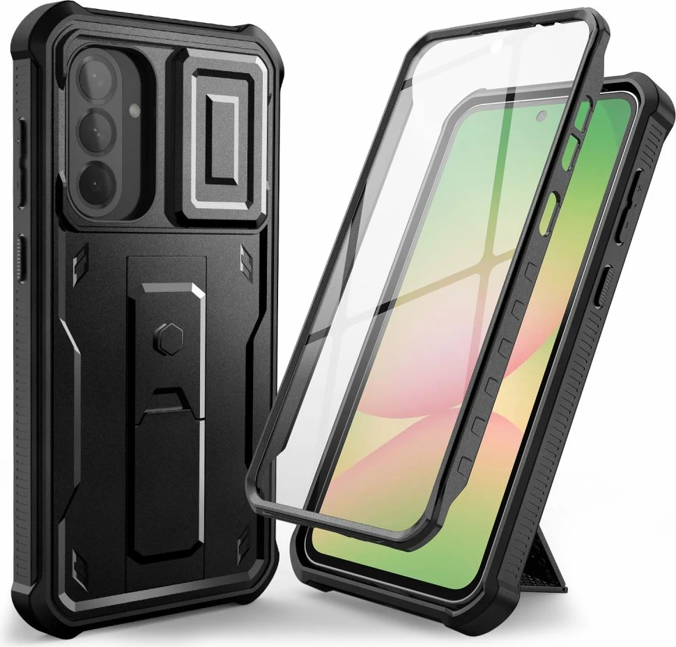 Mbështjellës Tech-Protect Kevlar Cam+ për Samsung Galaxy A56 5G, i zi