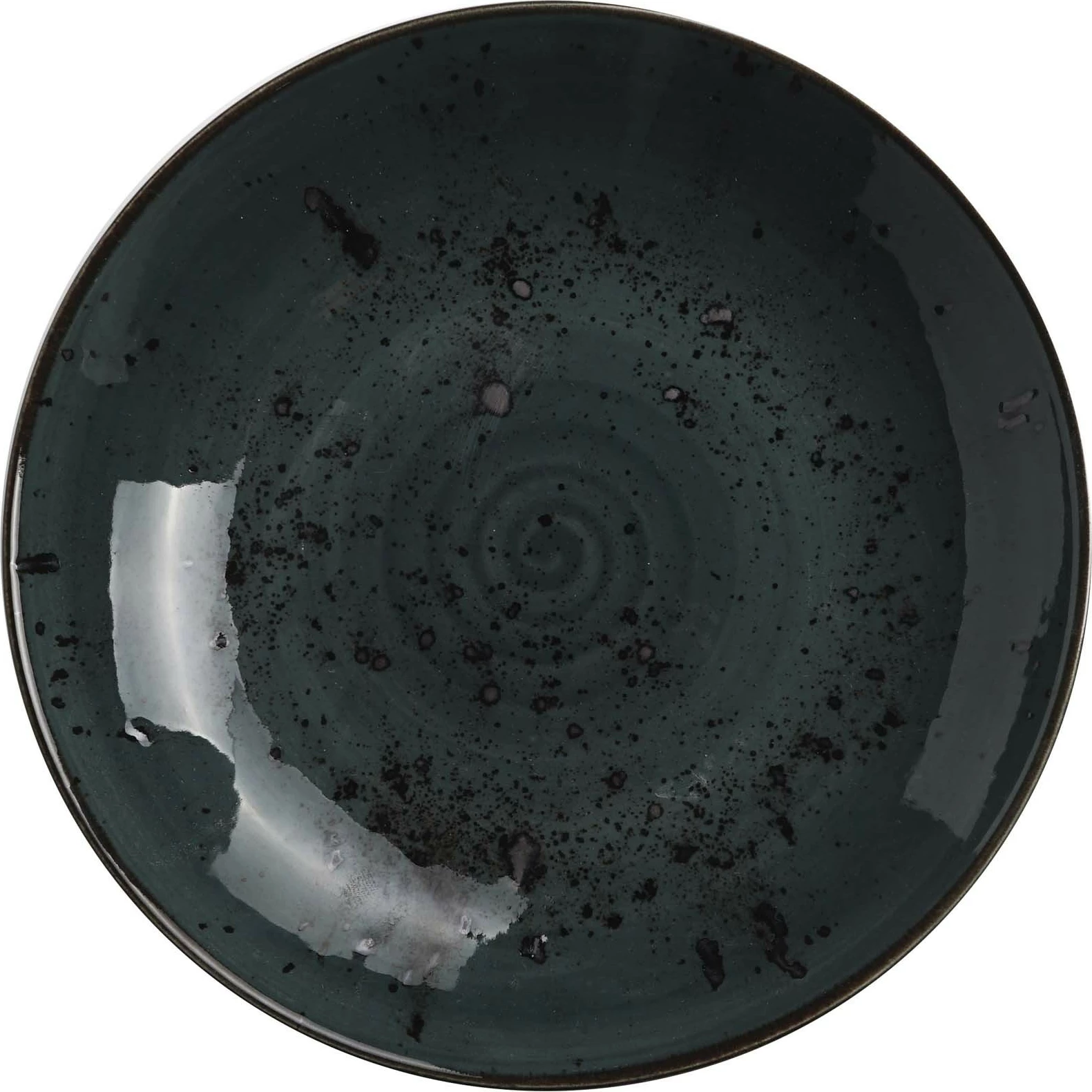 Pjatë coupe e thellë Fine Dine Arando 230 mm / 900 ml, porcelan, gri, set 6 copë