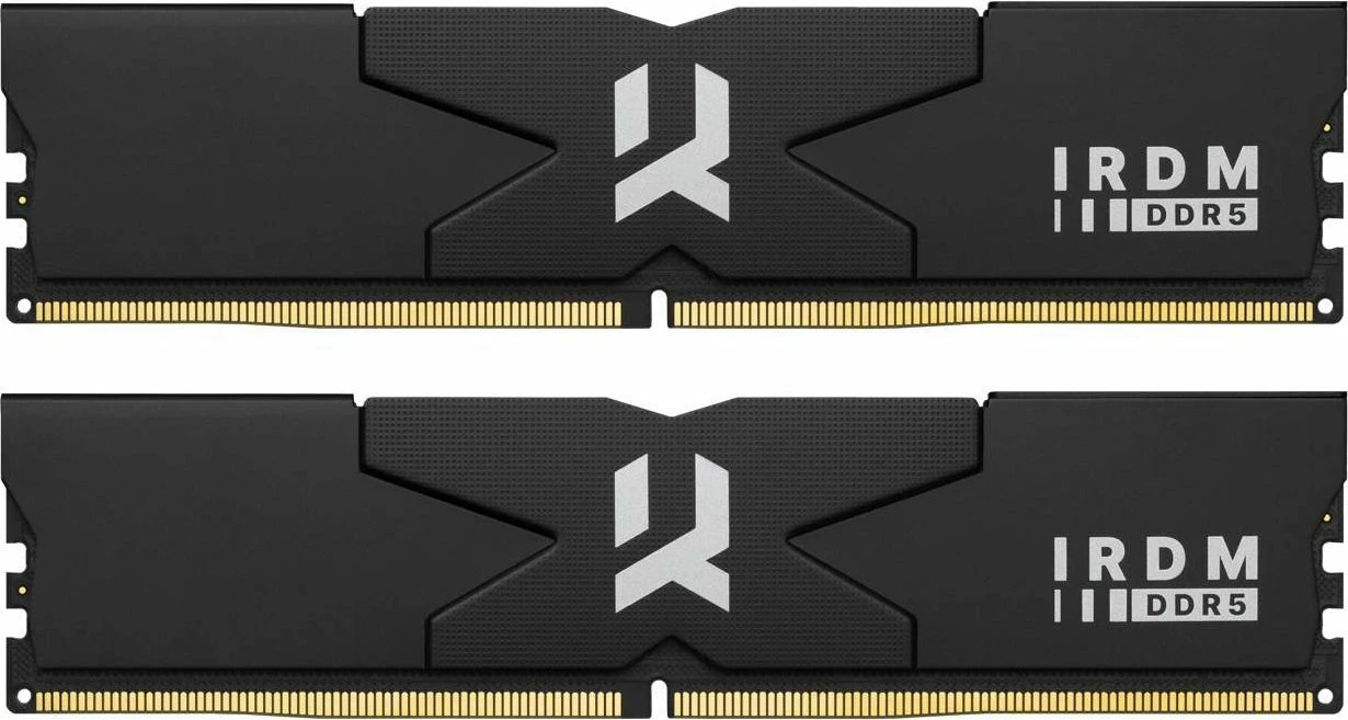 RAM Memorje GoodRam IRDM IR-6400D564L32/64GDC 64GB DDR5 6400MHz CL32 set 2x32GB, e zezë