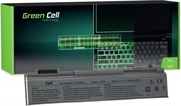 Bateri për laptop Green Cell DE09, 4400mAh, e zezë 