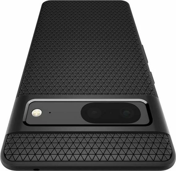 Mbështjellës Spigen Liquid Air për Google Pixel 7, i zi, 1 copë
