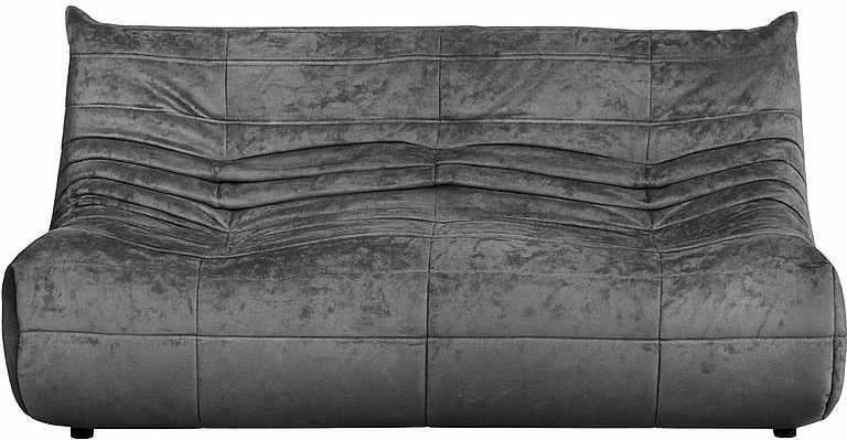 Divan dy ulëshe, ngjyrë gri e errët, Atelier del Sofa, Bocek