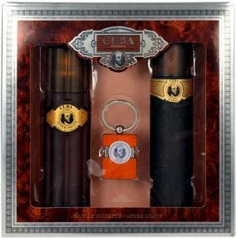 Set Eau de Toilette dhe Aftershave për meshkuj Cuba Original Gold, 100ml + 100ml