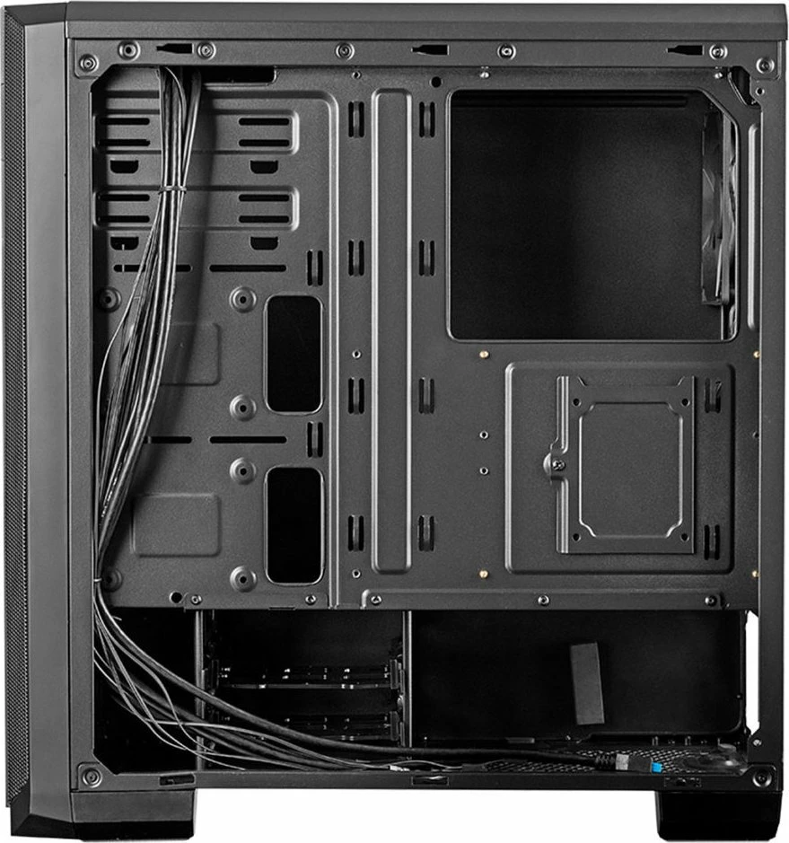 Kasë Modecom Oberon Pro LE AT-OBERON-PR-10-000000-0002-LE Midi Tower ATX/uATX pa PSU, e zezë