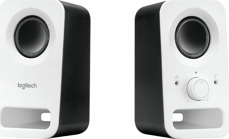 Altoparlantë Logitech Z150 (980-000815) 2.0 3W RMS 3.5mm, të bardha, set 2 copë