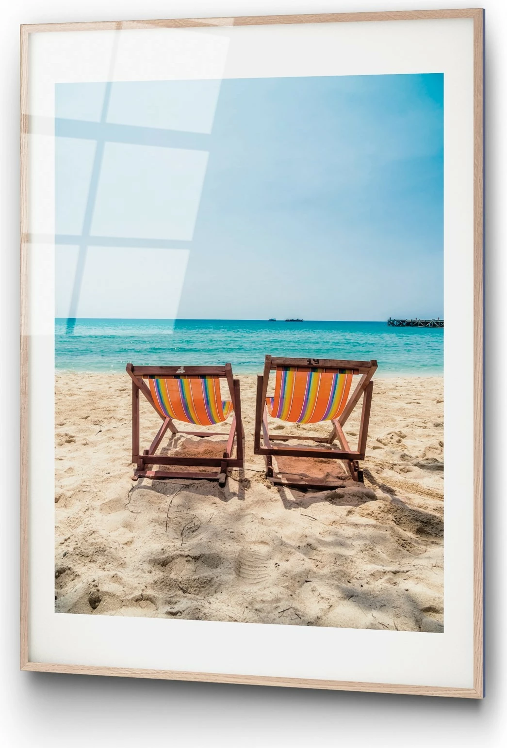 Pikturë dekorative prej xhami të temperuar, Wallity UV-1048, 30x45cm