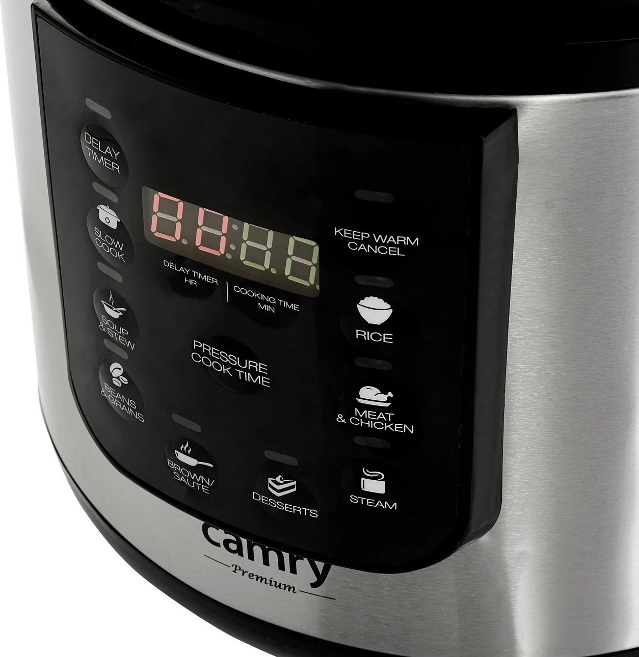 Multifunksional Camry CR 6409, 6L, argjendtë-e zezë