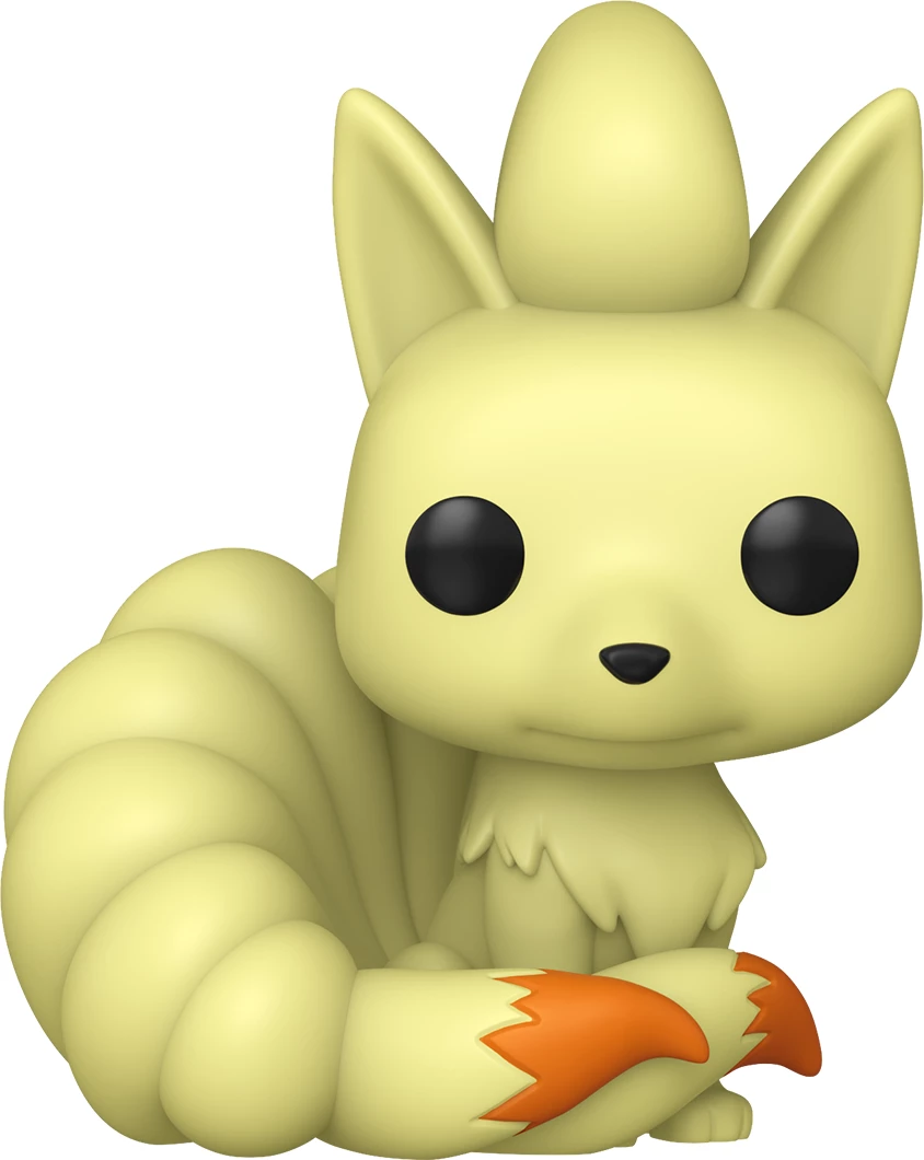 Figurinë koleksionuese Funko POP! Games Pokémon Ninetales, vinil, bezhë/verdhez e çelët me detaje portokalli