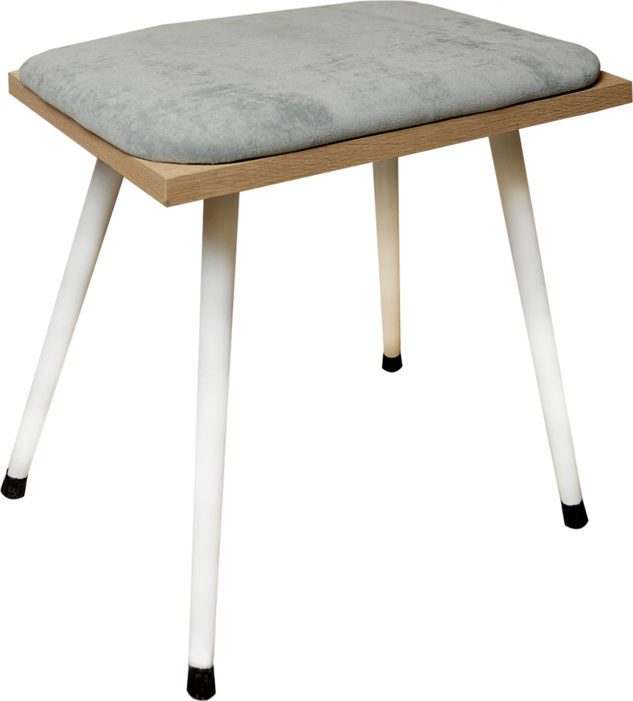 Karrige për bar me jastëk FH9209, sonama, e bardhë, 40x30x40 cm