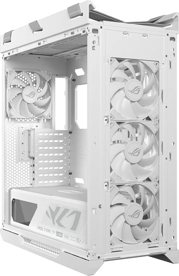 Kasë ASUS ROG STRIX HELIOS II GX601S, Midi Tower, RGB, xham i kalitur, e bardhë