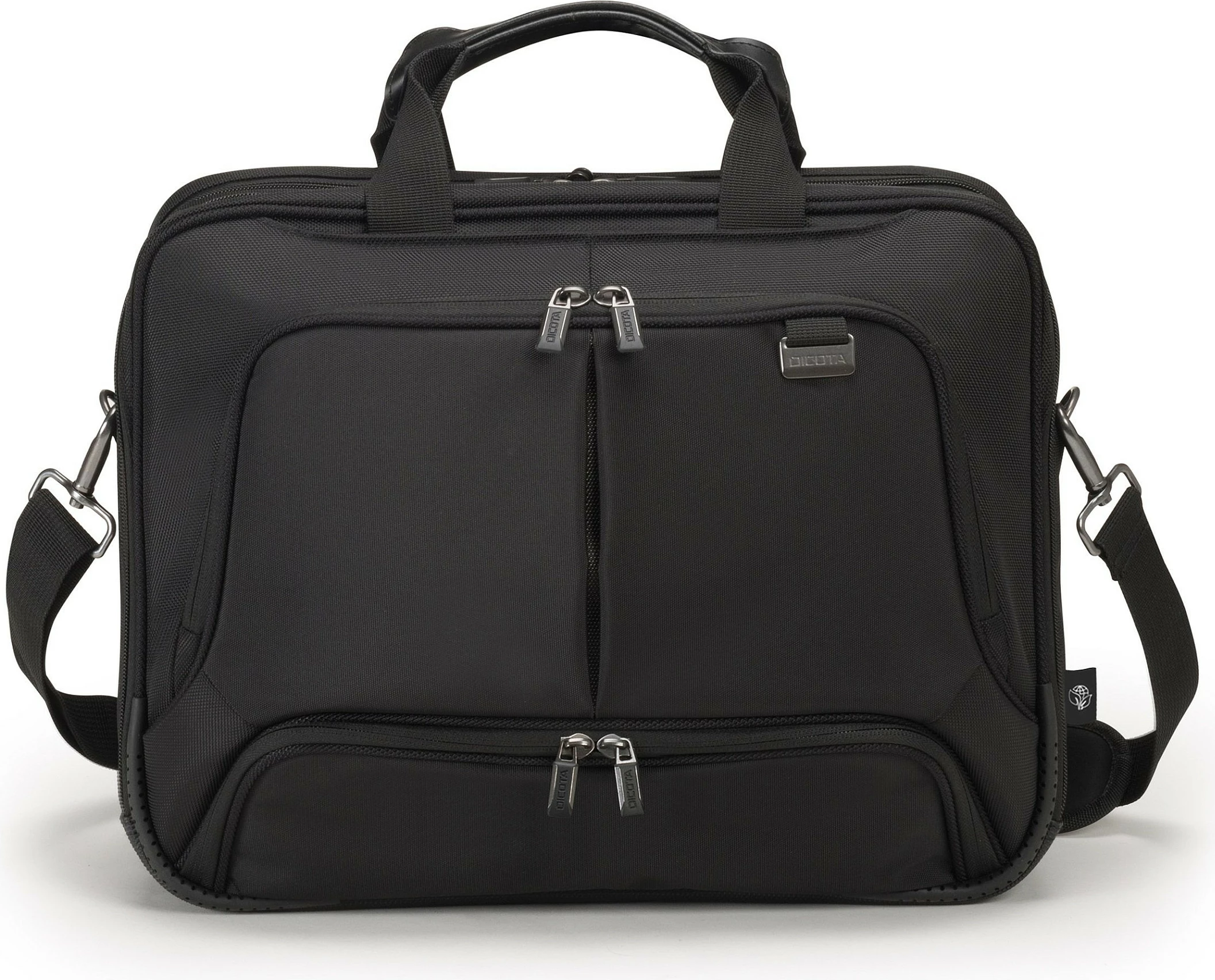 Çantë toploader DICOTA Eco Top Traveller PRO, 35.8 cm (14.1"), Ngjyrë e zezë