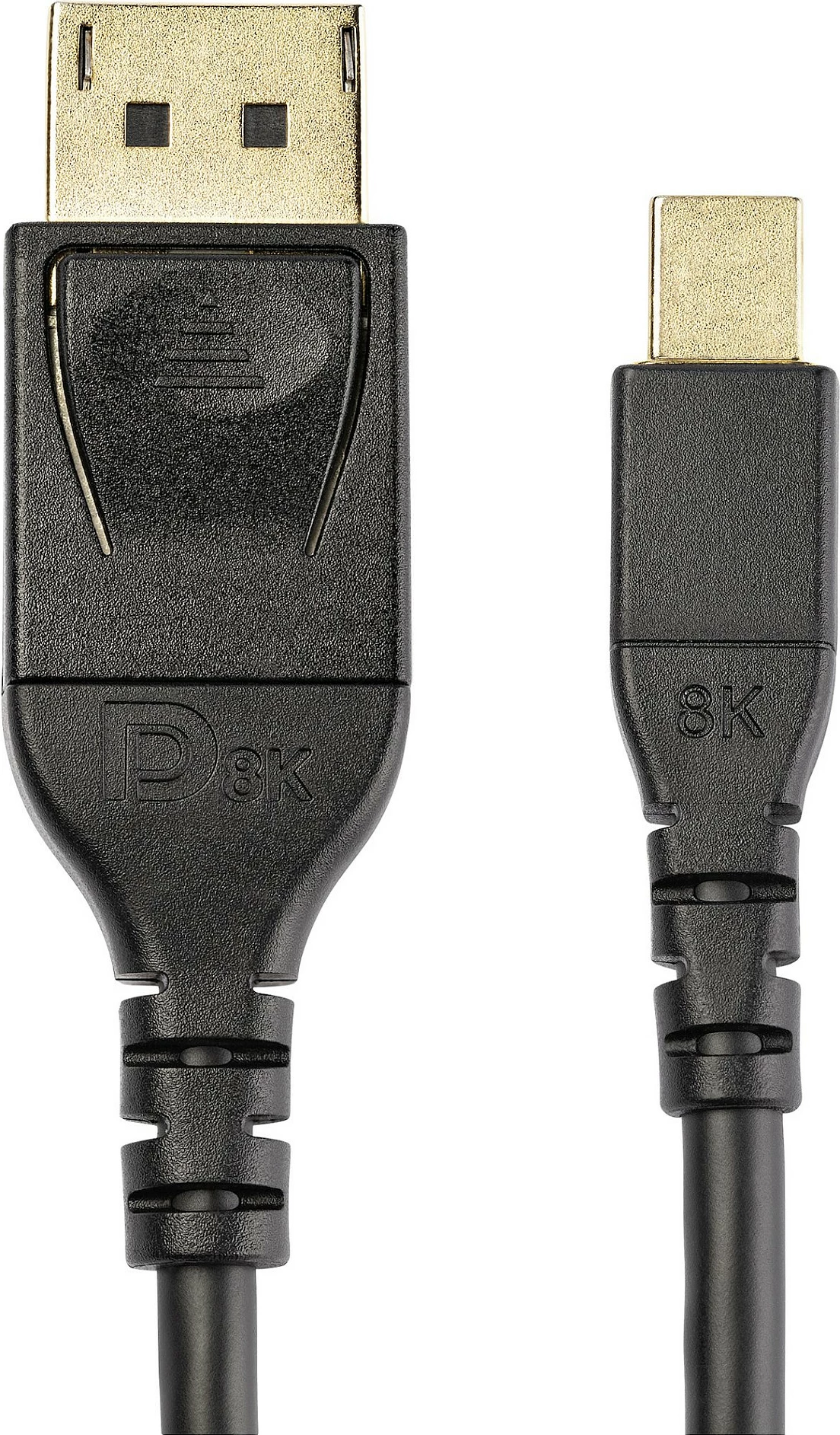 Kabllo StarTech DP14MDPMM2MB Mini DisplayPort në DisplayPort 1.4, 2m, 8K@60Hz, e zezë