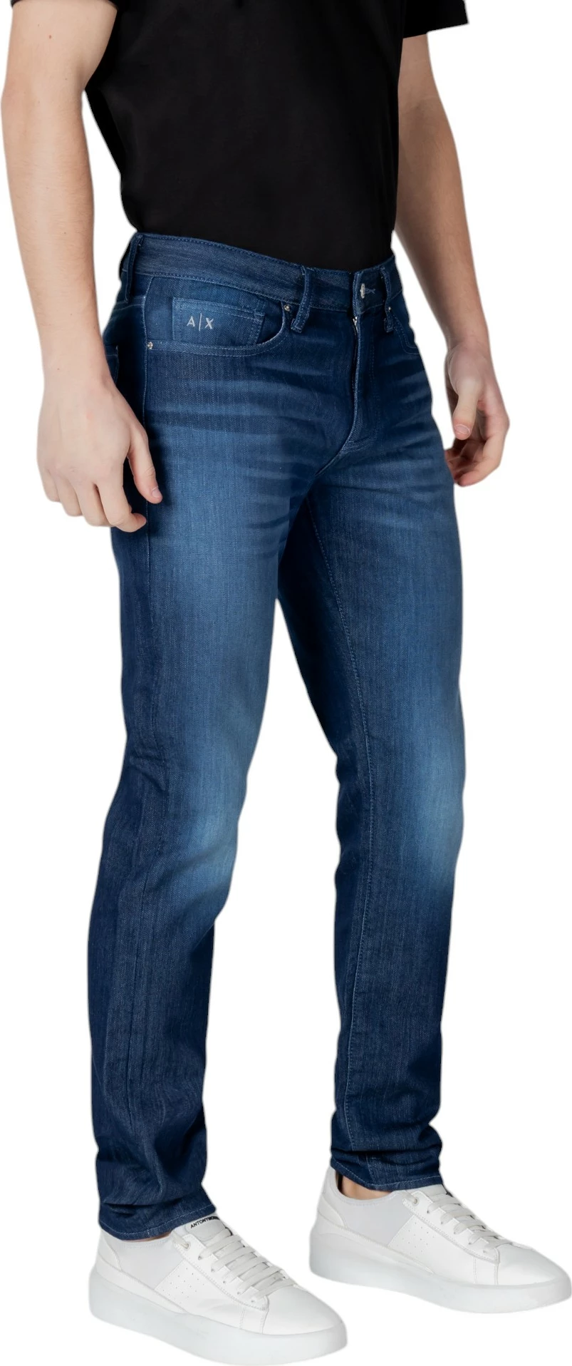 Xhinse skinny për meshkuj Armani Exchange XM000070 AF14368, të kaltërta të errëta denim [Madhësia: W32 L32]