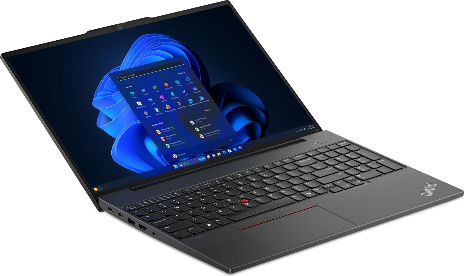 Laptop Lenovo ThinkPad E16, Intel Core Ultra 7, 32 GB, 1 TB, 16", Windows 11 Pro, e zezë