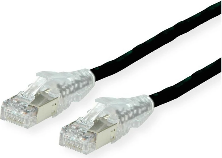 Kabllo rrjeti SECOMP 21.05.0555, Cat6a S/FTP, 5 m, RJ-45, e zezë