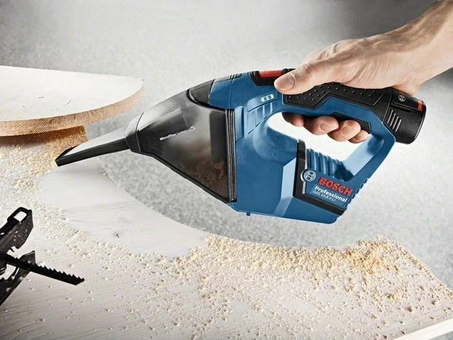 Fshesë dore pa kabllo Bosch GAS 12V, aku, blu